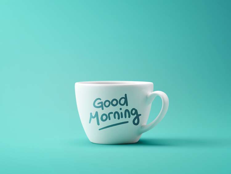 Good morning beautiful coffee mug