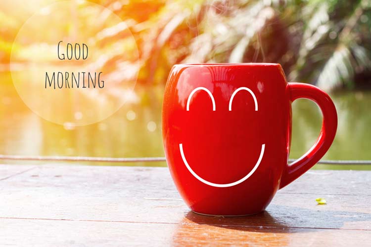 Good morning coffee mugs