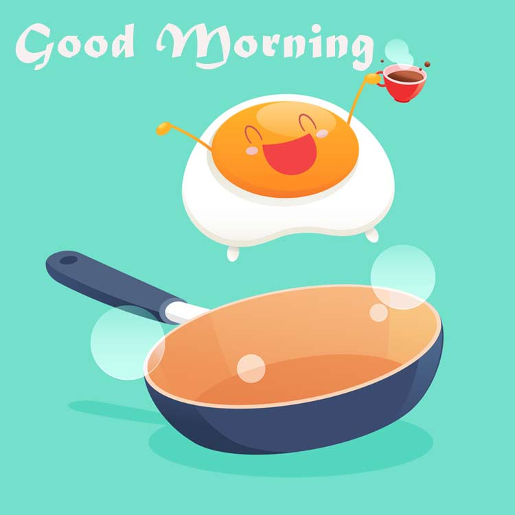 good morning coffee animated