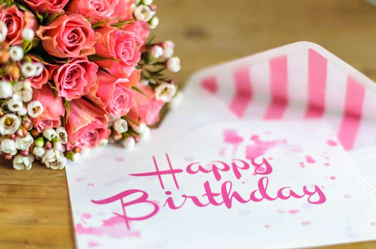 Birthday flower images free download