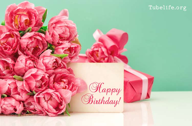 Happy Birthday Wishes With Red Roses