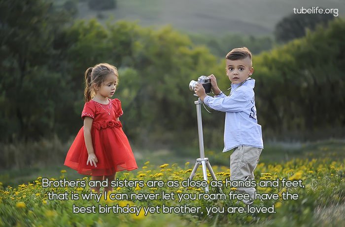 Birthday Message for Brother from Sister